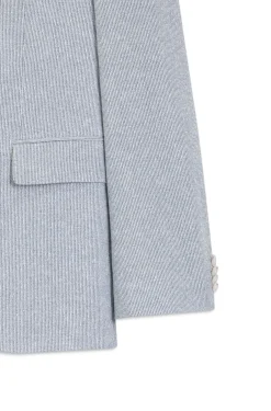 Zweiteiliger Regular-Fit Anzug aus Stretch-Bouclé