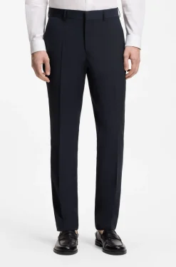 Zweiteiliger Slim-Fit Anzug aus Woll-Mix