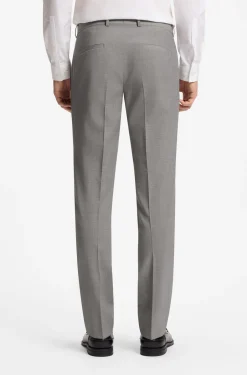 Zweiteiliger Slim-Fit Anzug aus Woll-Mix