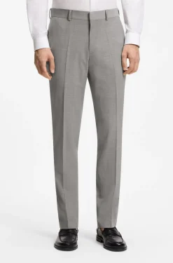 Zweiteiliger Slim-Fit Anzug aus Woll-Mix