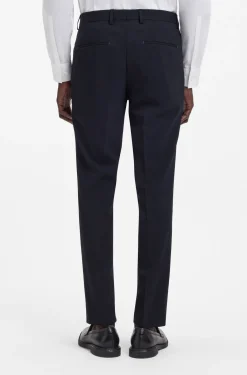 Zweiteiliger Slim-Fit Anzug aus Stretch-Gewebe