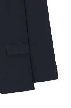 Zweiteiliger Slim-Fit Anzug aus Stretch-Gewebe