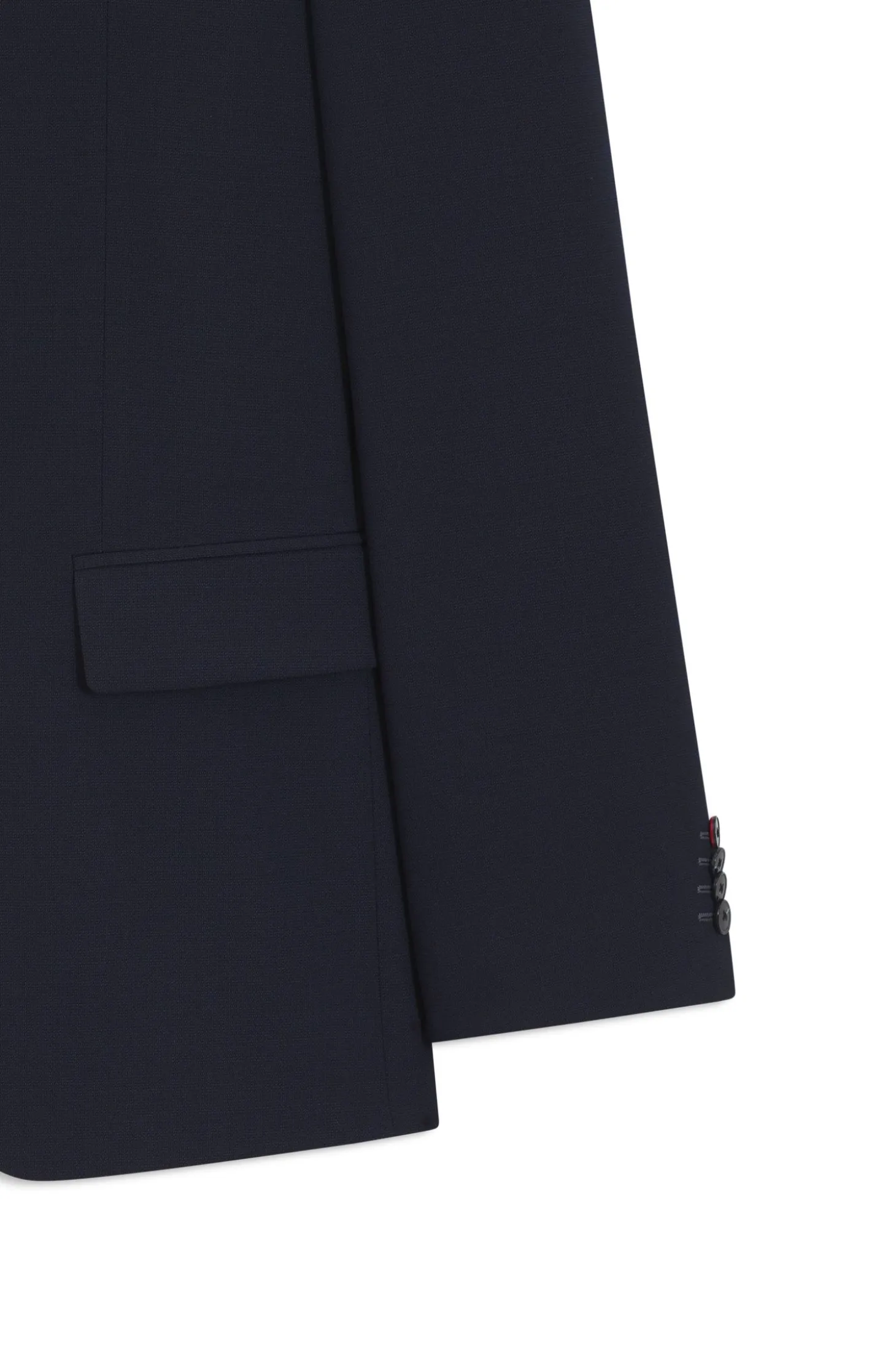Zweiteiliger Slim-Fit Anzug aus Stretch-Gewebe