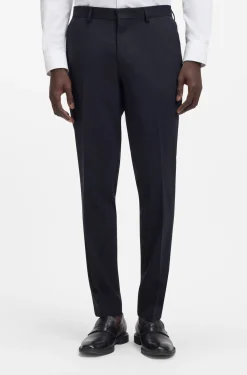 Zweiteiliger Slim-Fit Anzug aus Stretch-Gewebe