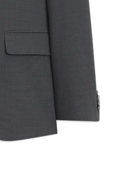 Zweiteiliger Slim-Fit Anzug aus Performance-Stretch-Twill