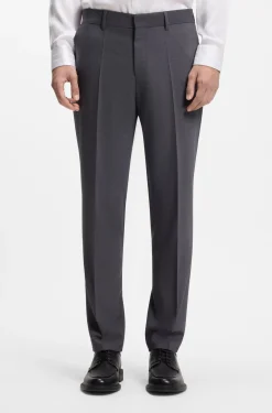 Zweiteiliger Slim-Fit Anzug aus Performance-Stretch-Twill