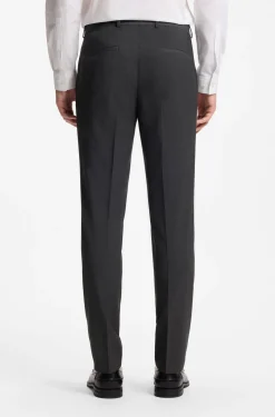 Zweiteiliger Slim-Fit Anzug aus Woll-Mix